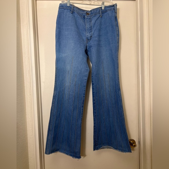 brittania Denim - Vintage Brittanis Women's Blue Flared Jeans